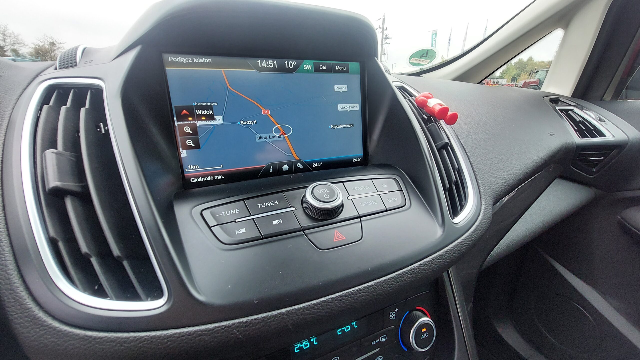 Ford C-Max 1.5 benzyna 2015r Perfekcyjny Stan - obrazek 9